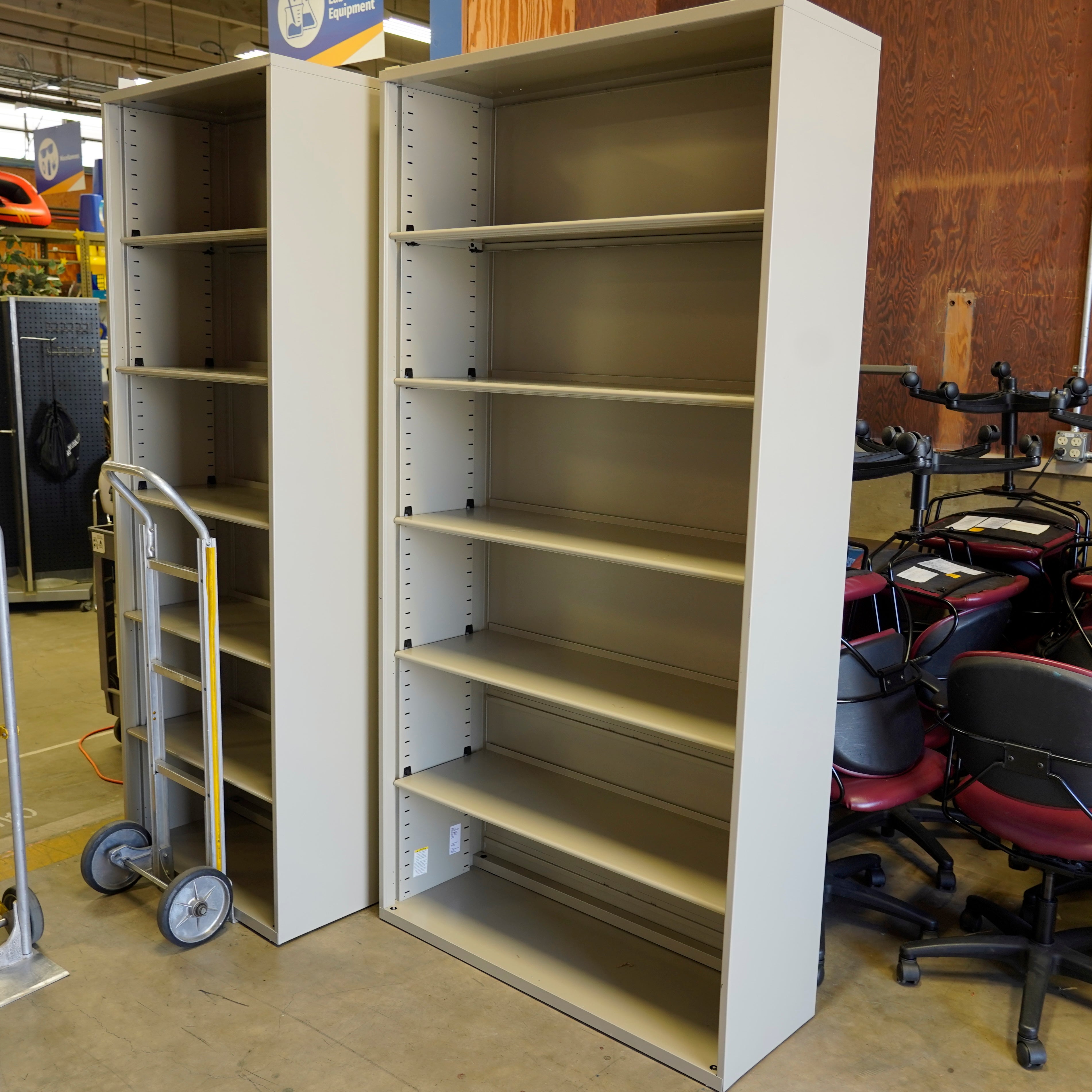 7-foot-tall storage units
